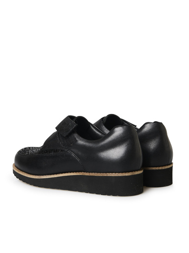 Derbies à scratch tout cuir