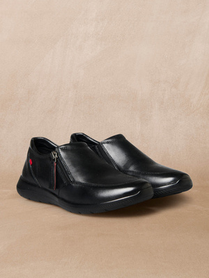 Derbies zippés et élastiqués