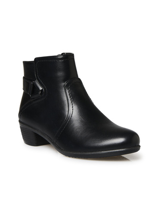 Boots zippées esprit cavalière
