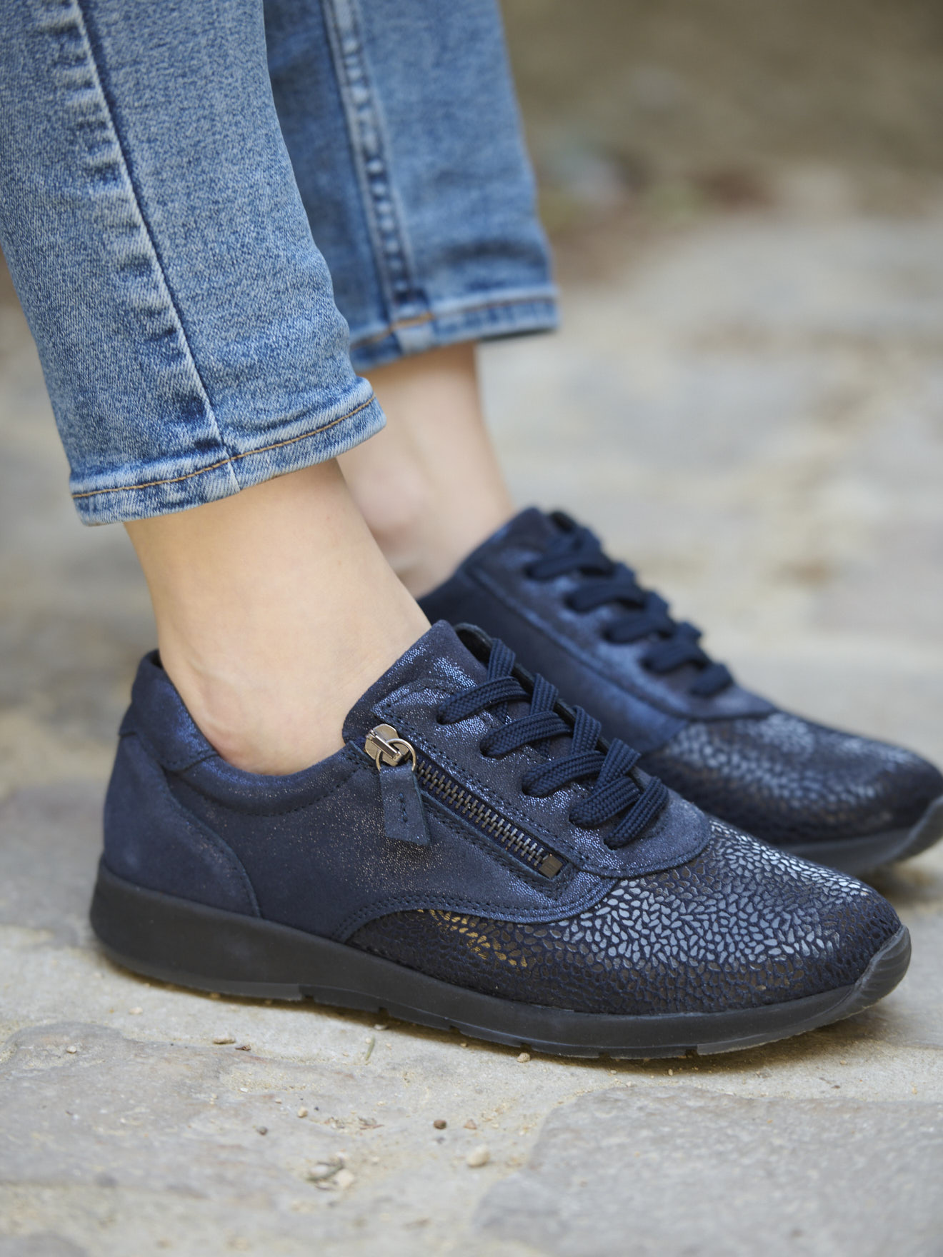 Basket Chaussures Confortables Pour Pieds Sensibles Confort Pieds