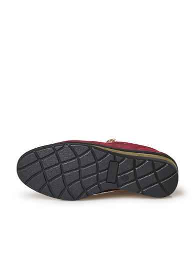 Derbies détails métallisés zip et lacets