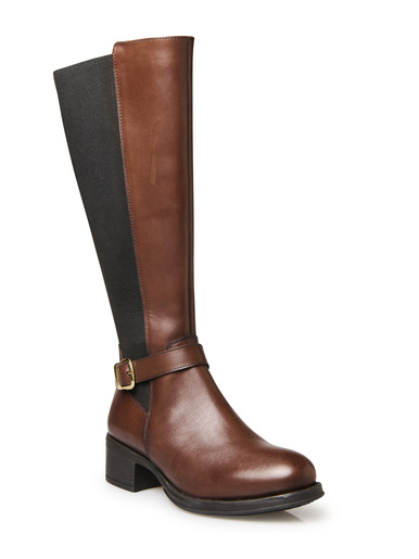 Bottes hautes mollets larges