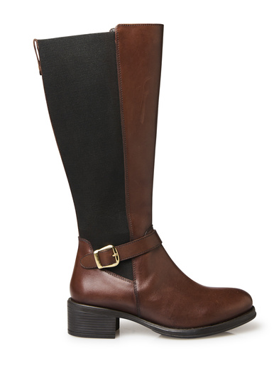 Bottes hautes mollets larges