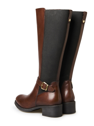 Bottes hautes mollets larges