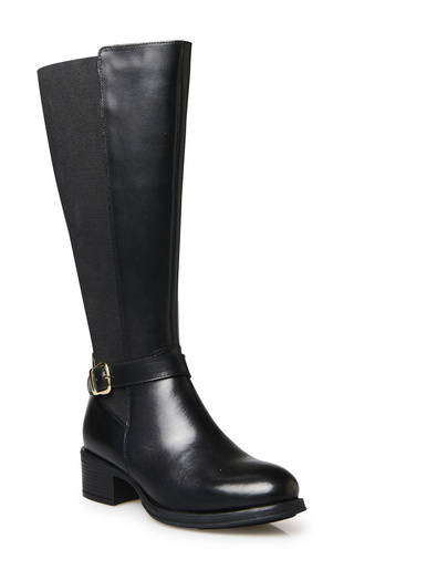 Bottes hautes mollets larges