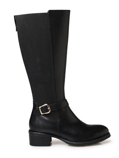 Bottes hautes mollets larges