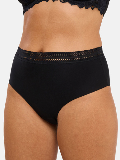 Lot de 2 culottes hautes Invisible Coton