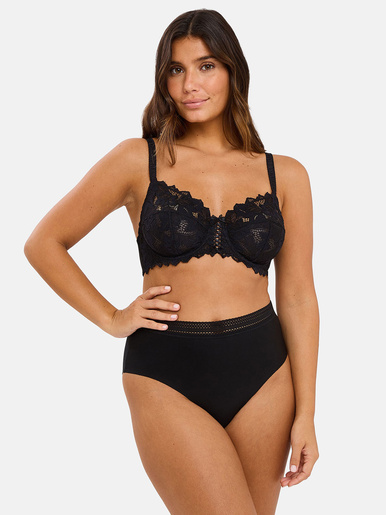 Lot de 2 culottes hautes Invisible Coton