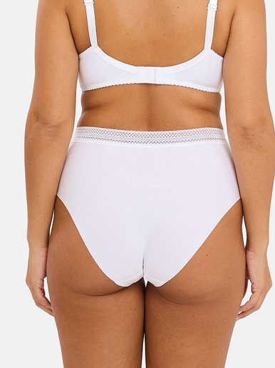 Lot de 2 culottes hautes Invisible Coton