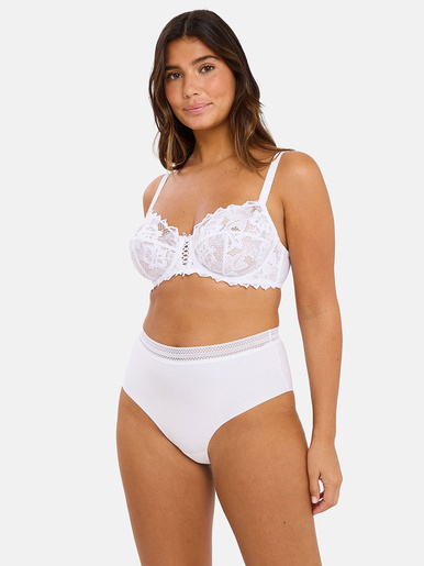 Lot de 2 culottes hautes Invisible Coton