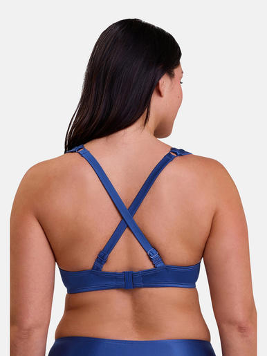 Haut de maillot de bain à armatures Maui