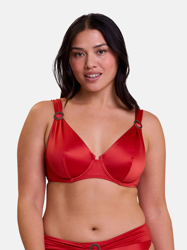 Haut de maillot de bain à armatures Maui - Sans Complexe - Ocre