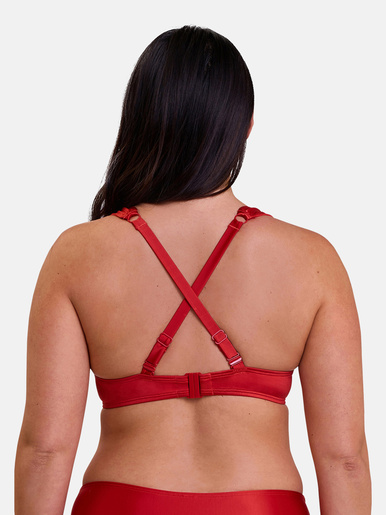 Haut de maillot de bain à armatures Maui