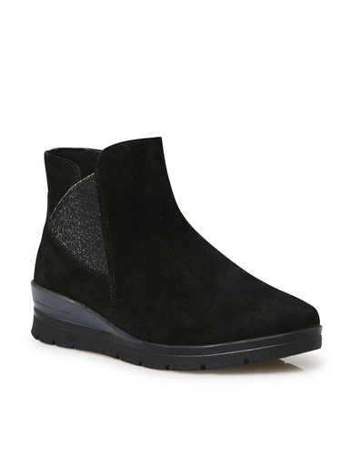 Boots élastiquées et zippées
