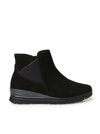 Boots élastiquées et zippées