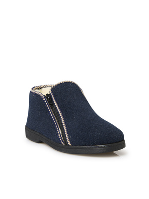 Pantoufles bottillons doublées 80% laine