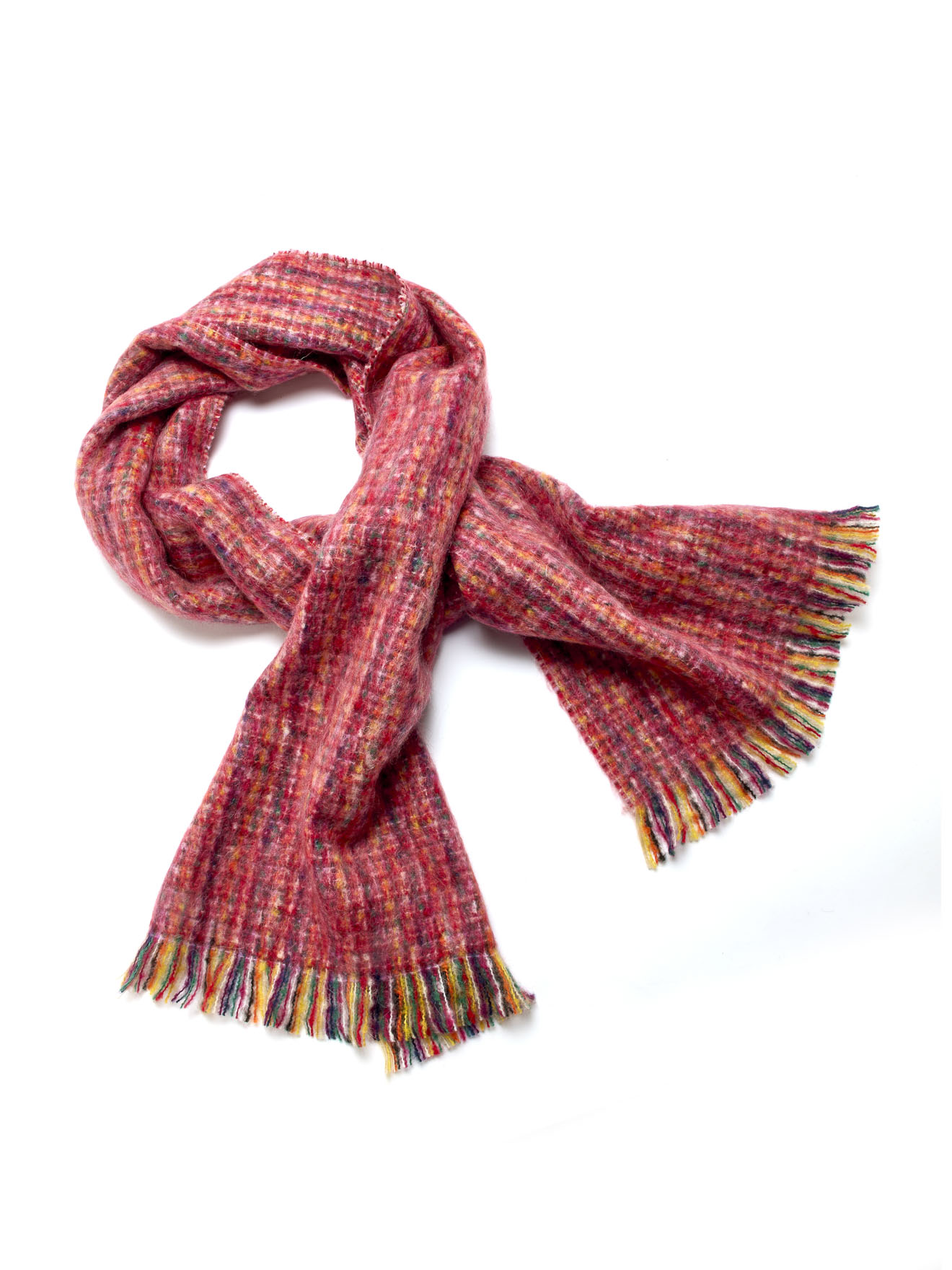 Etole maille douce avec mohair - Daxon - Rose