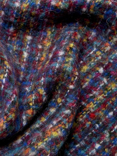 Etole maille douce avec mohair