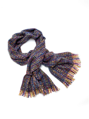 Etole maille douce avec mohair