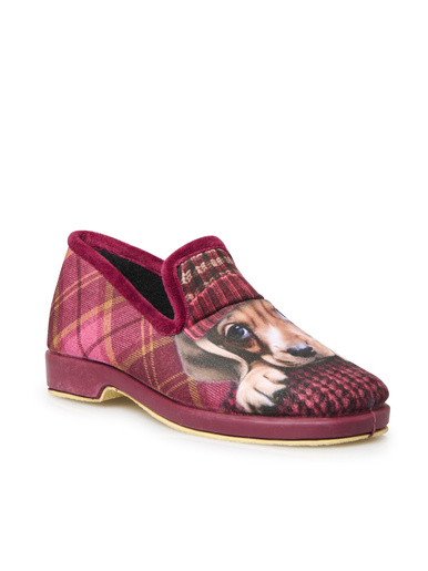 Charentaises motif chat ou chien