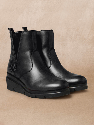 Boots compenséss talon 5 cm