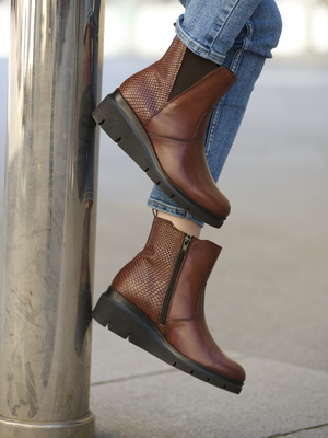 Boots compenséss talon 5 cm