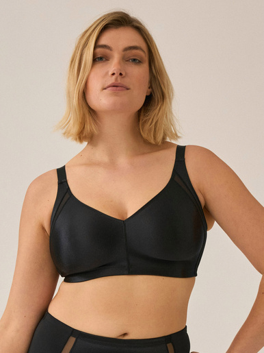 Soutien-gorge minimiseur Curve Hugger - Naturana - Noir