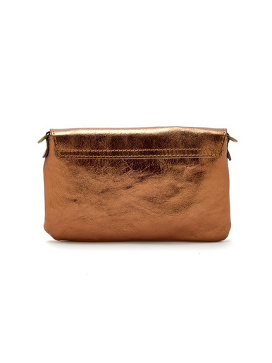 Sac pochette en cuir à bandoulière