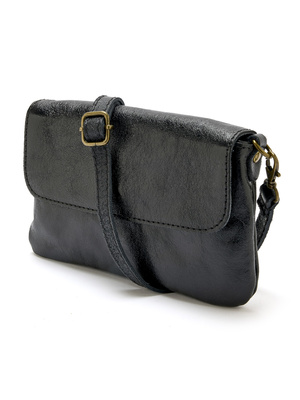 Sac style pochette en cuir