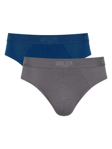 Lot de 2 slips midi fermés