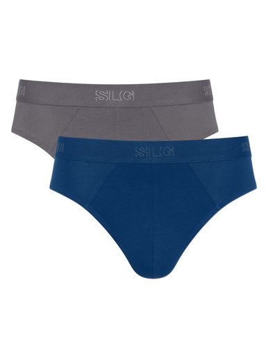 Lot de 2 slips midi fermés