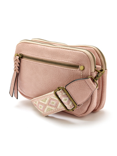 Sac style besace - Daxon - Rose