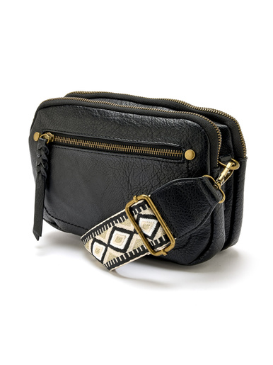 Sac style besace - Daxon - Noir