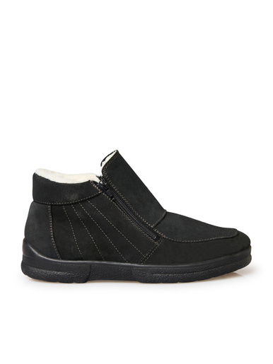 Boots fourrées double zip