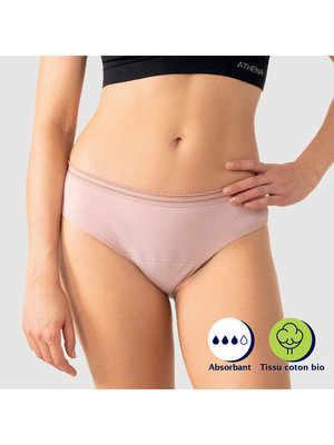 Slip menstruel coton bio majoritaire