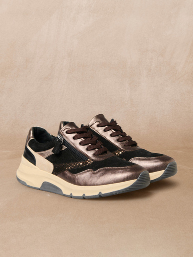Derbies avec zip et lacets