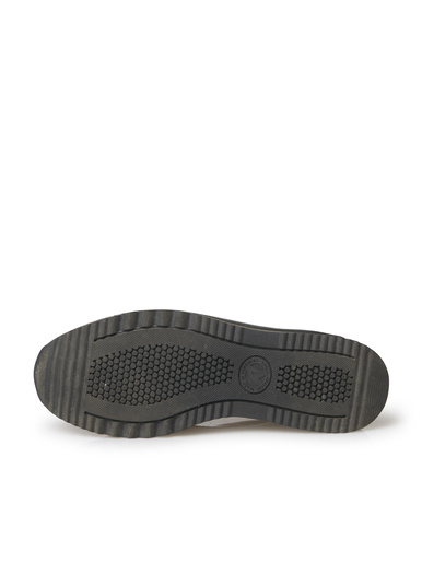 Mocassins cuir large chaînette fantaisie