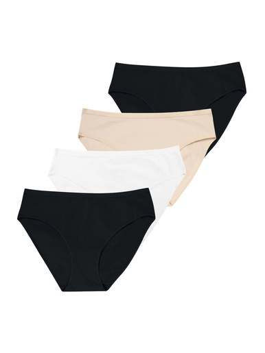 Lot de 4 slips Basic Ecopack