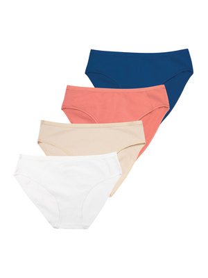 Lot de 4 slips Basic Ecopack
