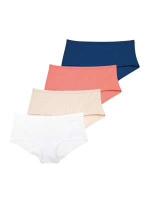 Lot de 4 boxers Basic Ecopack