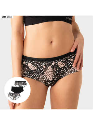 Lot de 3 boxers Mode Ecopack