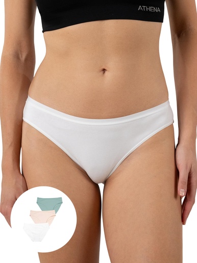Lot de 3 slips Basic Ecopack