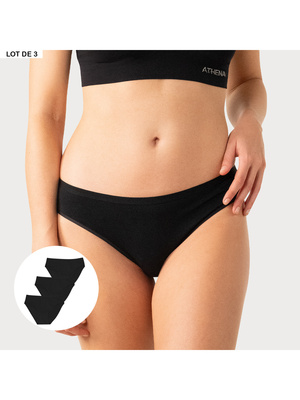 Lot de 3 slips Basic Ecopack