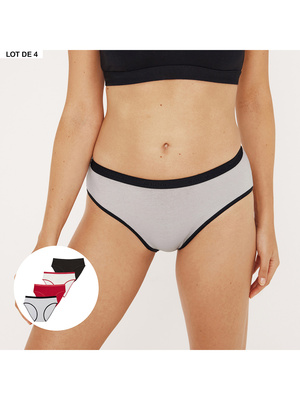 Lot de 4 culottes