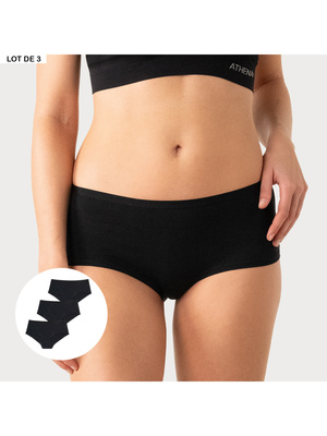 Lot de 3 boxers Basic Ecopack