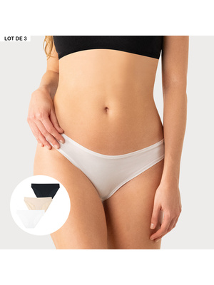 Lot de 3 slips Micro Ecopack