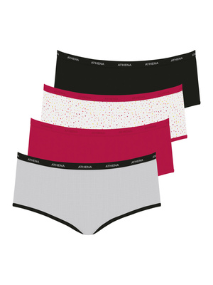 Lot de 4 boxers femme