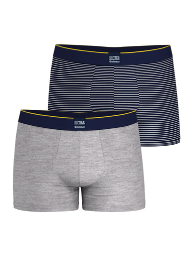 Lot de 2 boxers TBS x EMINENCE - Eminence - Gris chine/mariniere