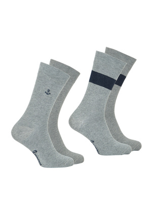 Lot de 2 paires de mi-chaussettes Daily