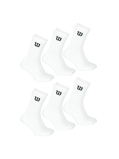 Lot de 3 paires de mi-chaussettes - Wilson - Blanc